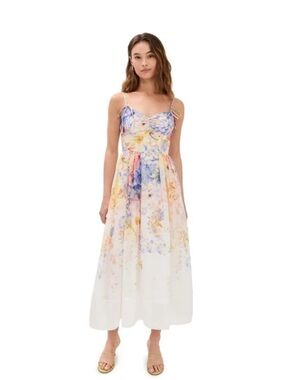 En Saison Pastel Floral Maxi Dress